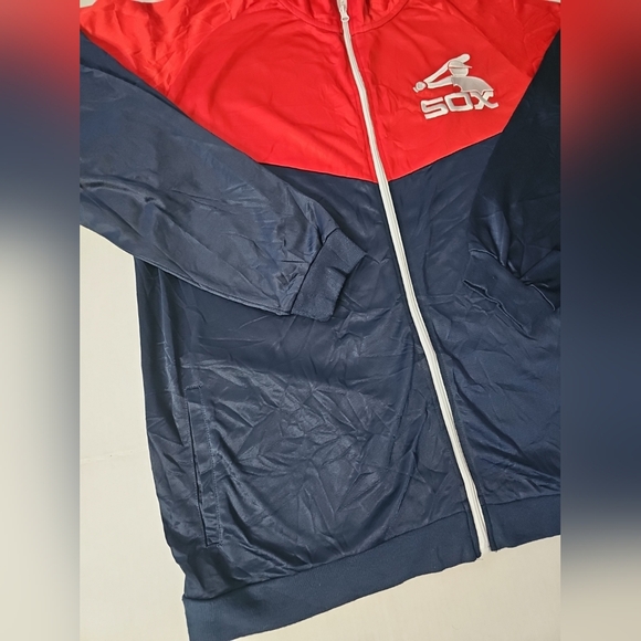 Chicago White Sox Full Zip Jacket MLB Baseball Giveaway 80s Throwback Men's XL - Picture 4 of 10